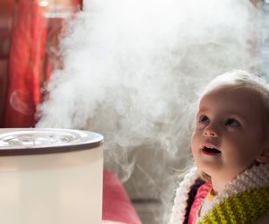 Humidifier with Baby