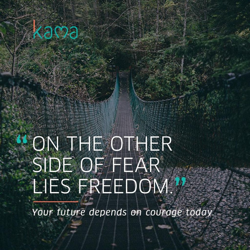 Branded Instagram post for @kamaapp