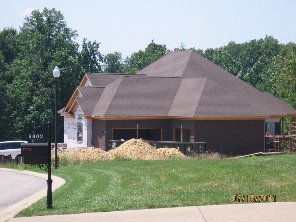 New Construction House Roof