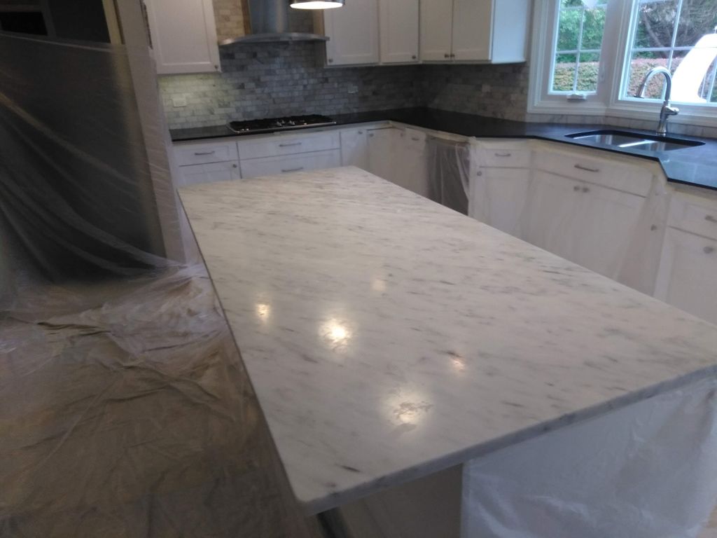 marble top dull,etch and scratch 