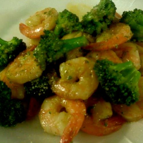 shrimp and broccoli 