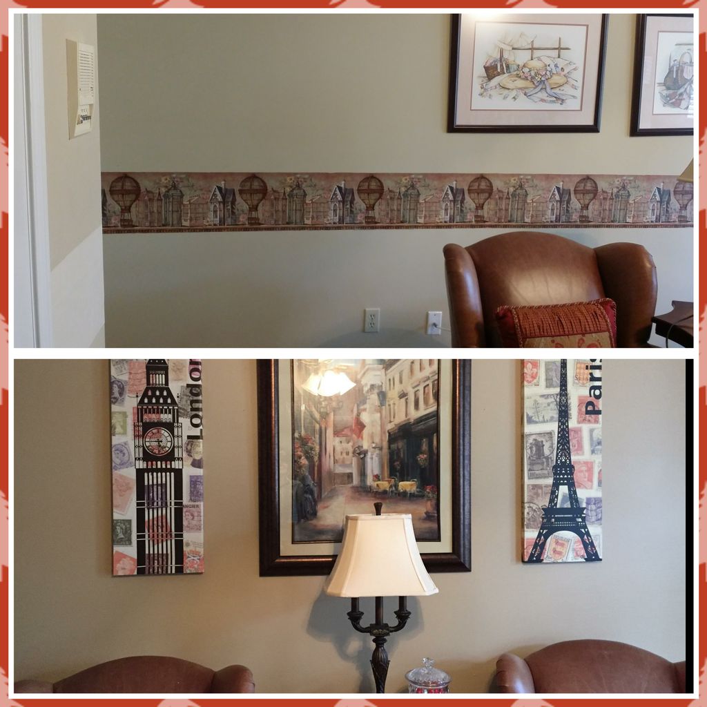 Border Removal and repaint