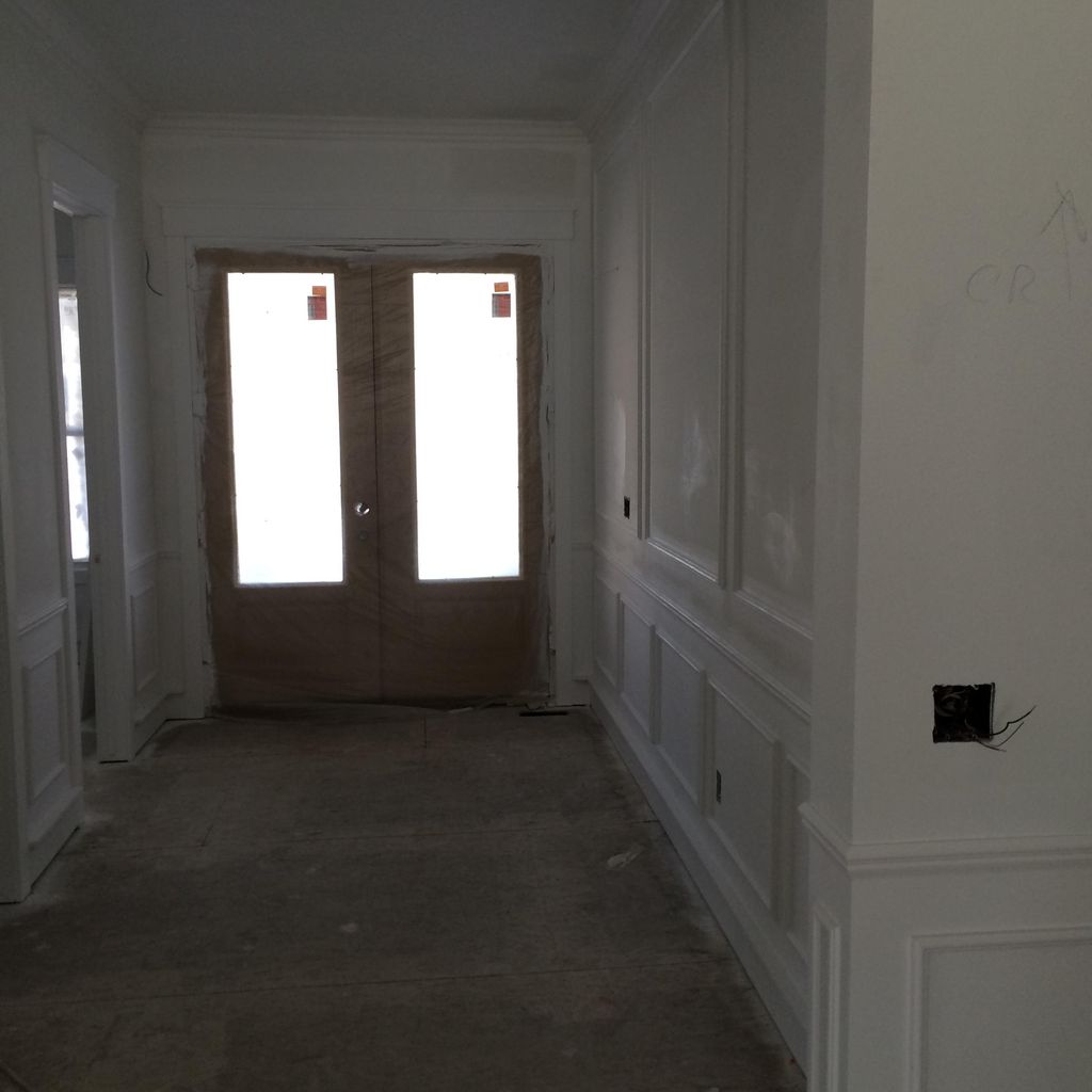 Norhtville ,Before Ceiling ,Trim Spray,Staining,Wa