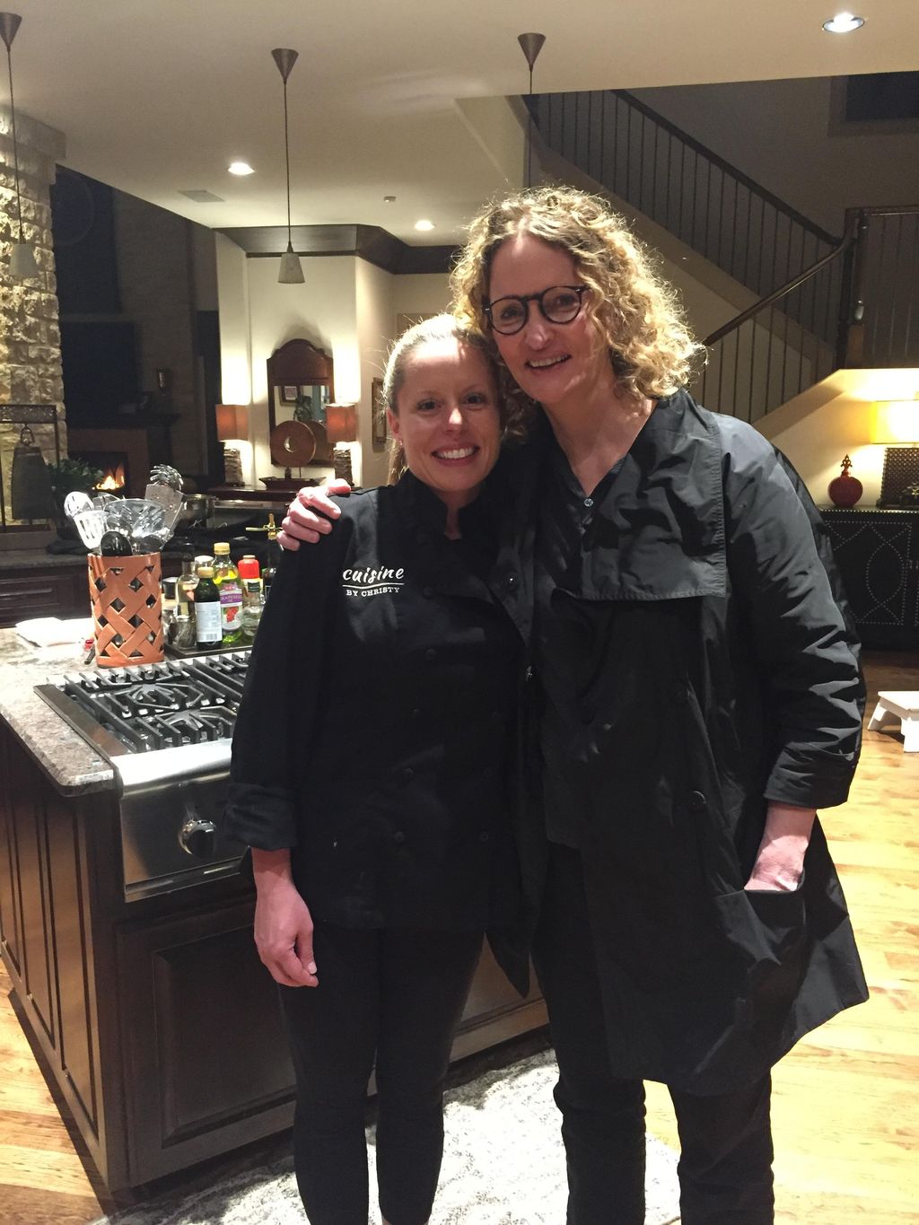 Christy with ANNE GEDDES!
I had the honor of cooki