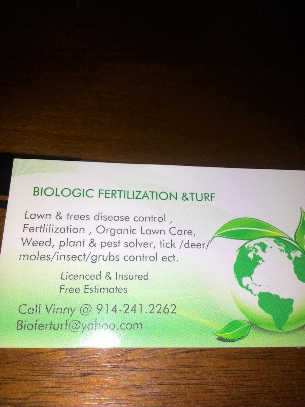 Biologic Fertilization & Turf