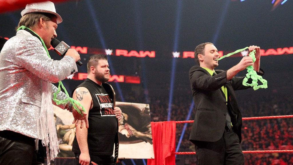 James Kelsey performs on Live television on WWE Ra