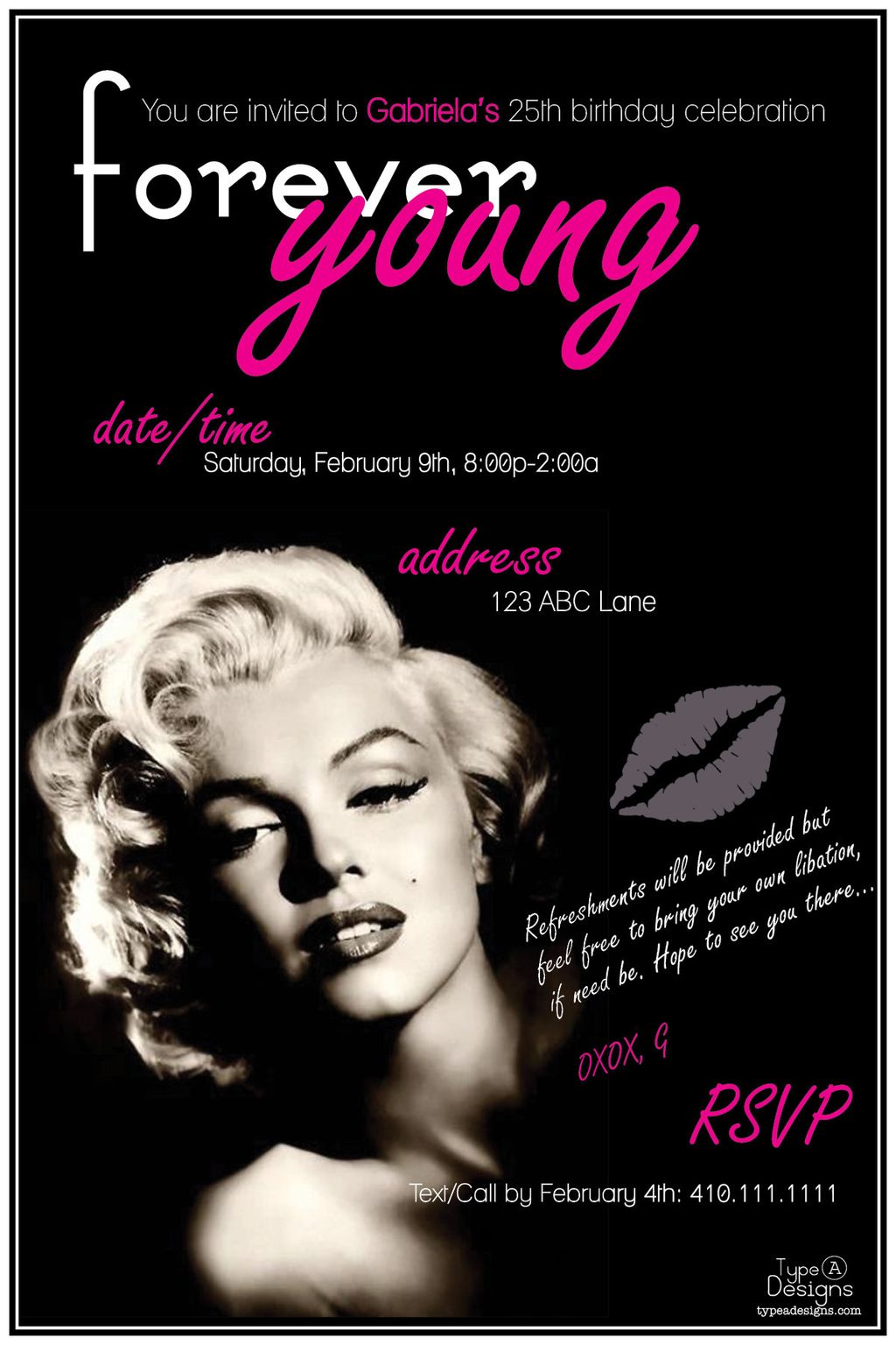 Web flyer
