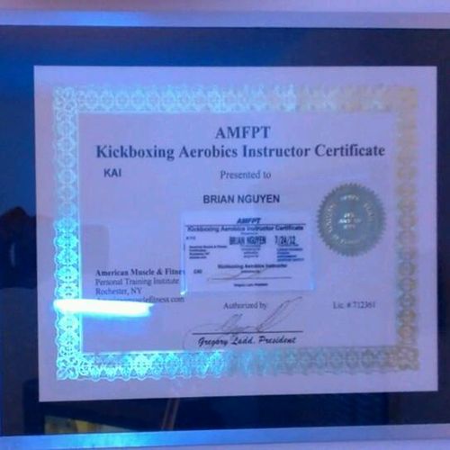 Kickboxing Certified (AMFPT-KI)