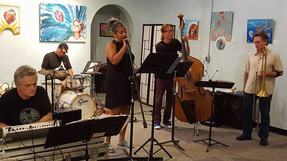 Here I am playing with my wife but also my long-ti