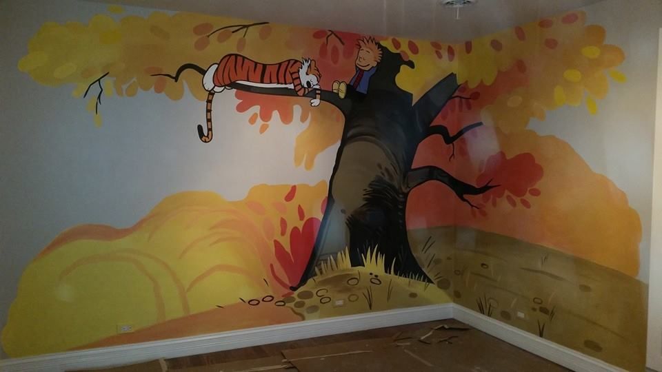 Calvin & Hobbes room, Highland Park, IL
