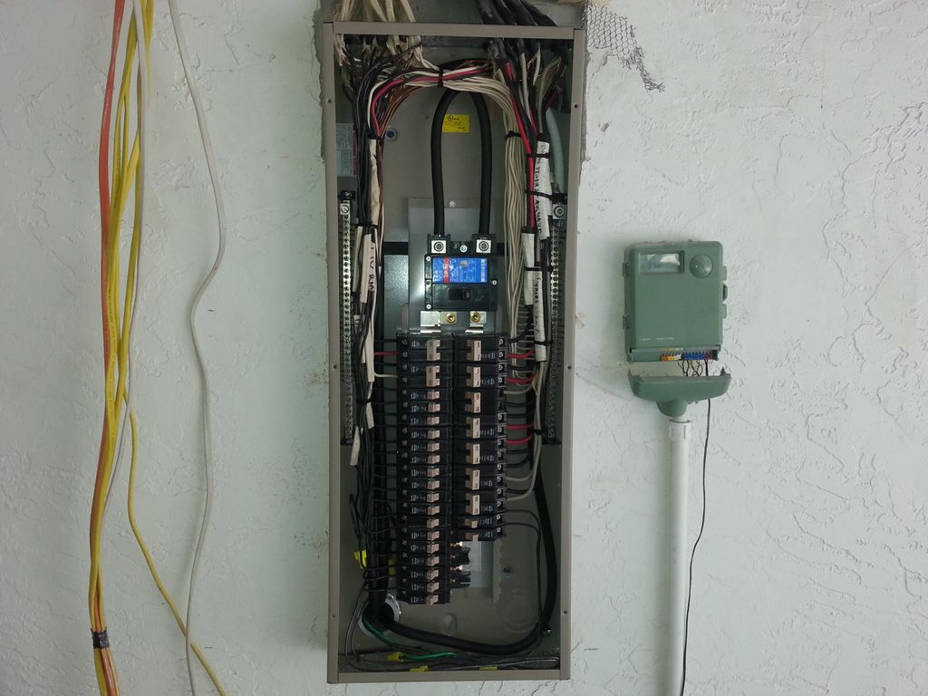 New panel completly installed