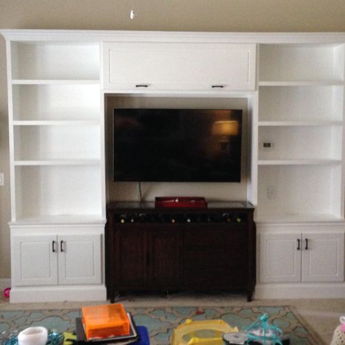 Built In Cabinets and Shelves