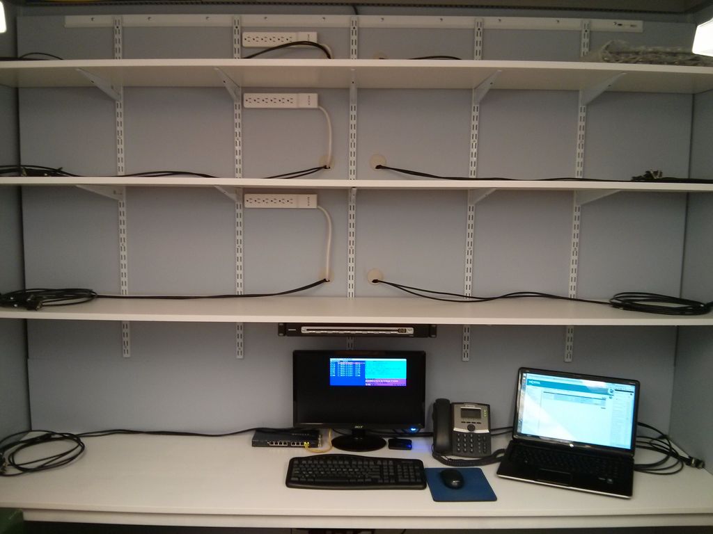 Our laptop repair station allows us to work on up 