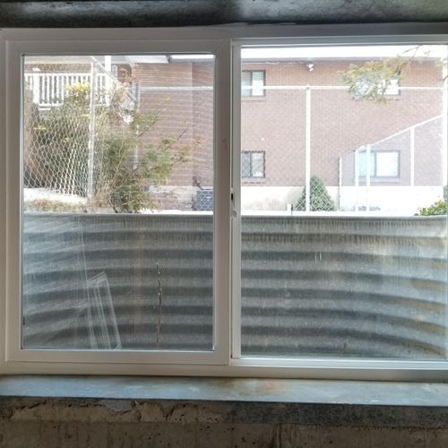 Replacement Basement window After
