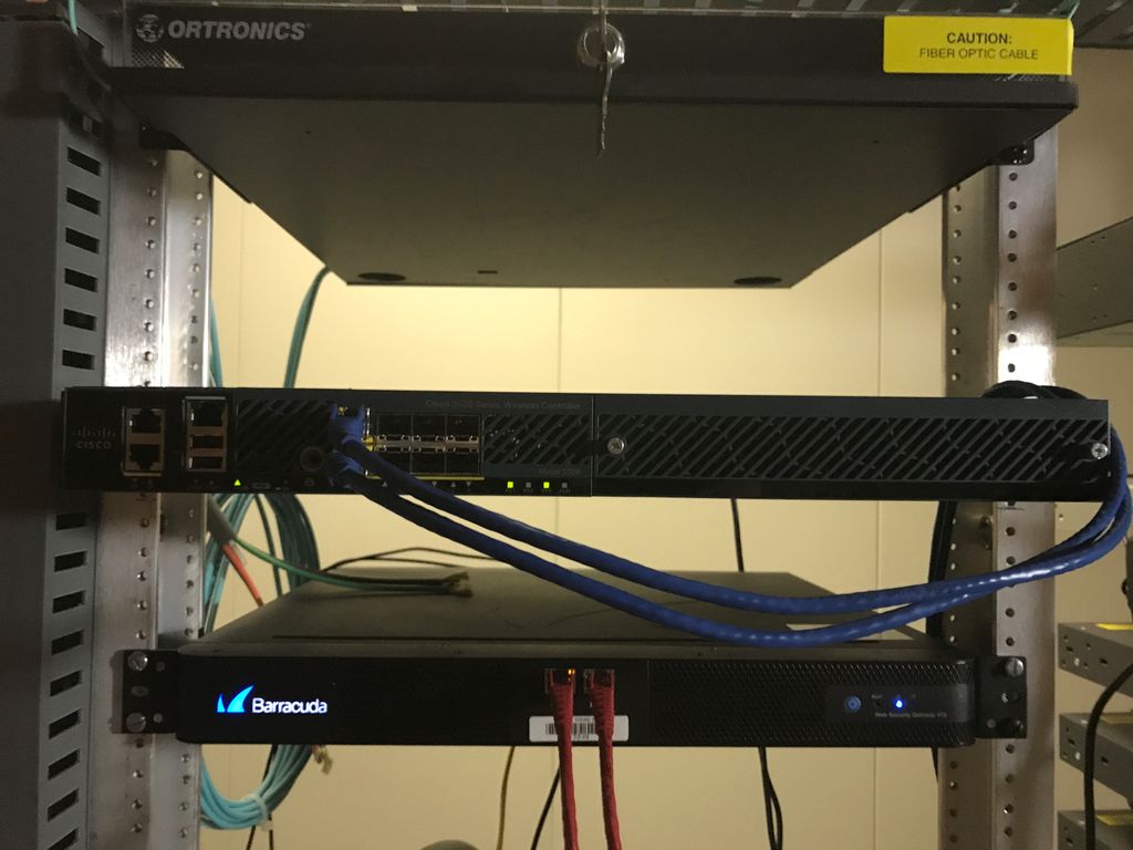 I installed a Cisco 5508 Wireless LAN Controller f