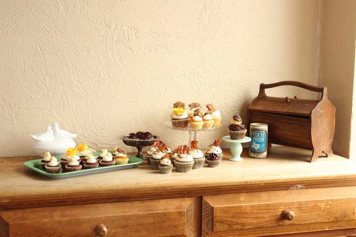 Texas Wildflower Dessert's signature cupcakes