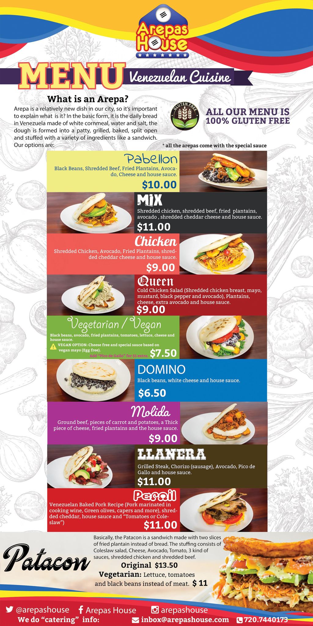 Regular Menu