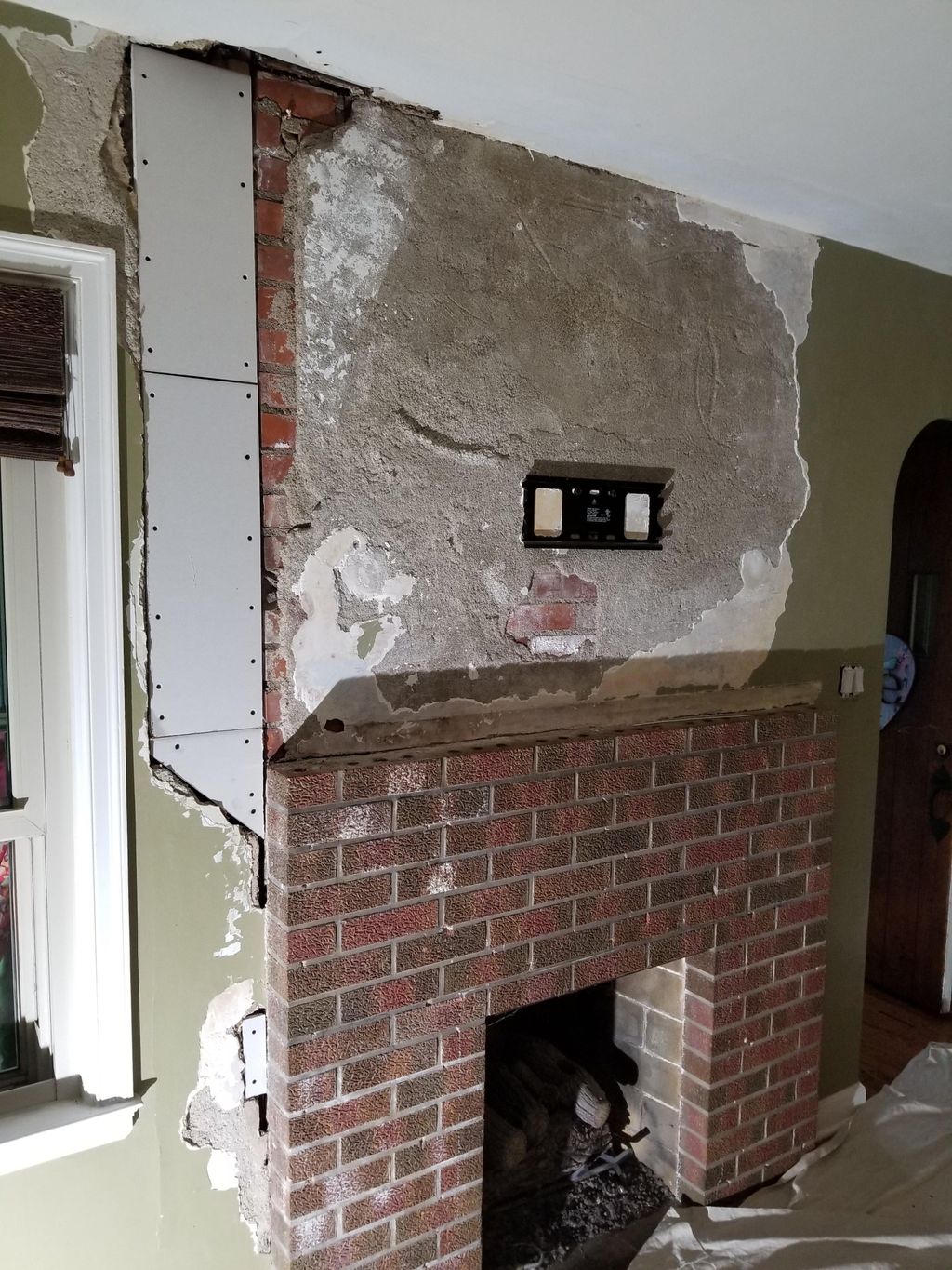 Plaster damage 