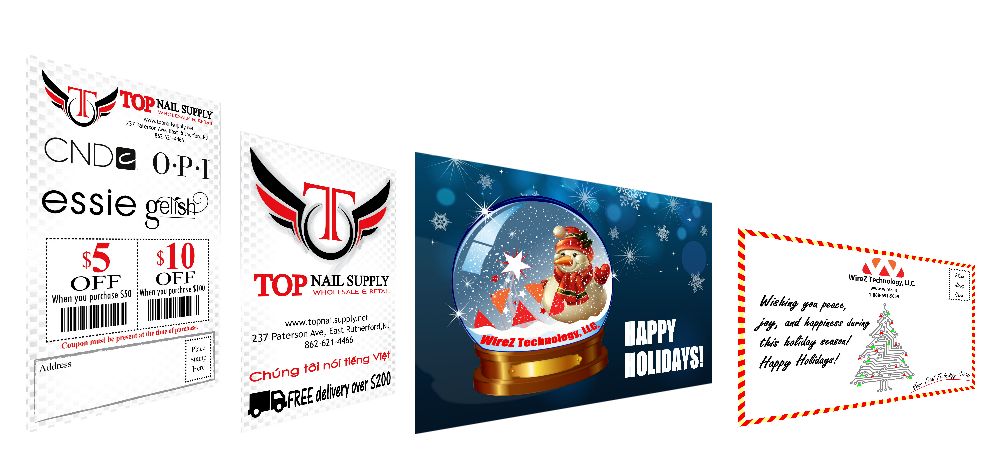 Send out post cards to promote business is good wa