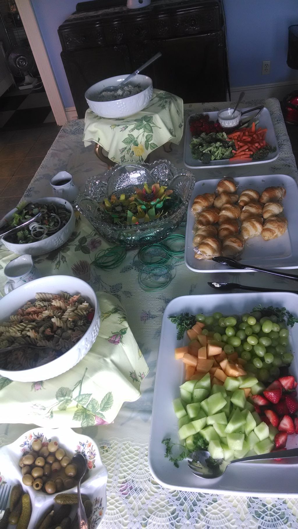 Good eats! Another successful buffet.