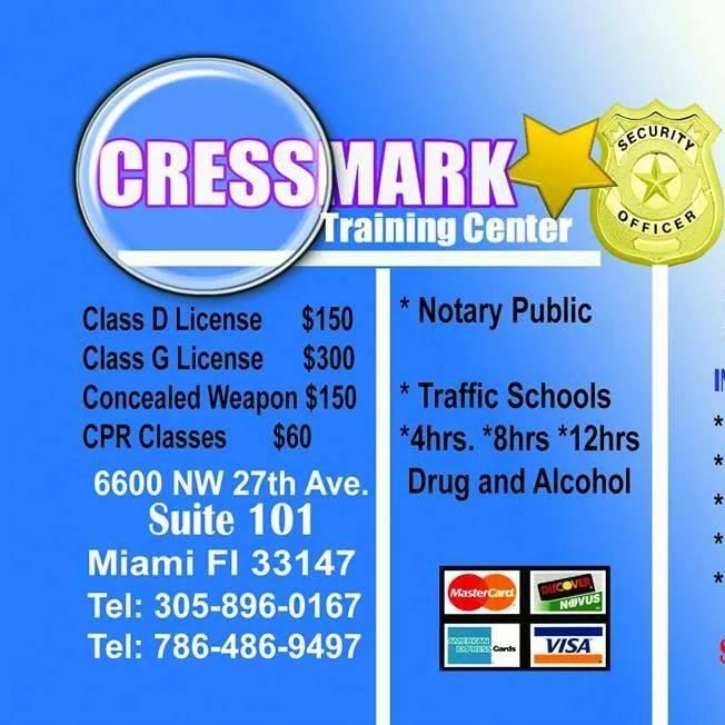 Cressmark Security and Training Center/Body guard