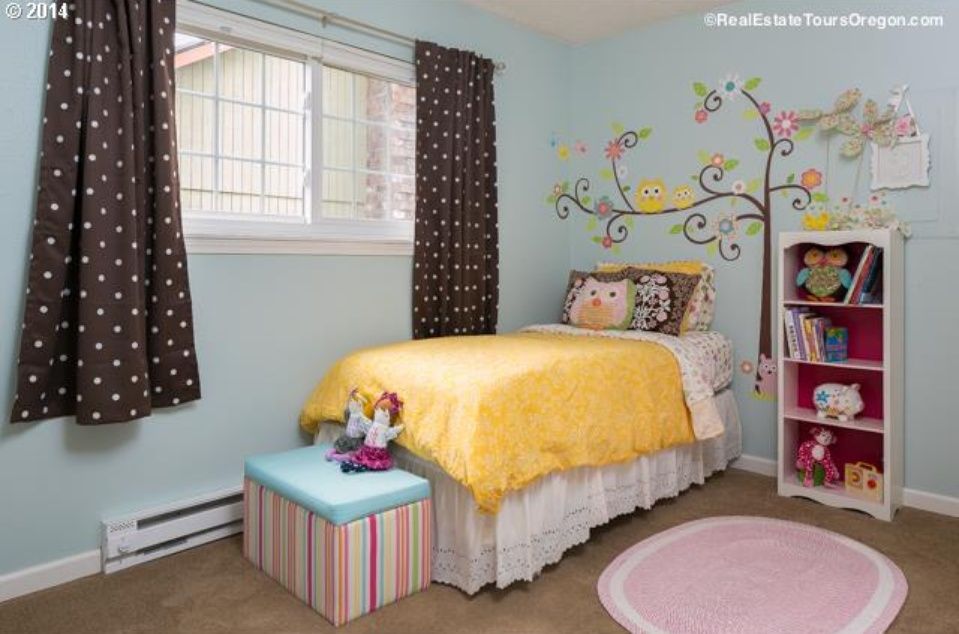 After - staging of child's room