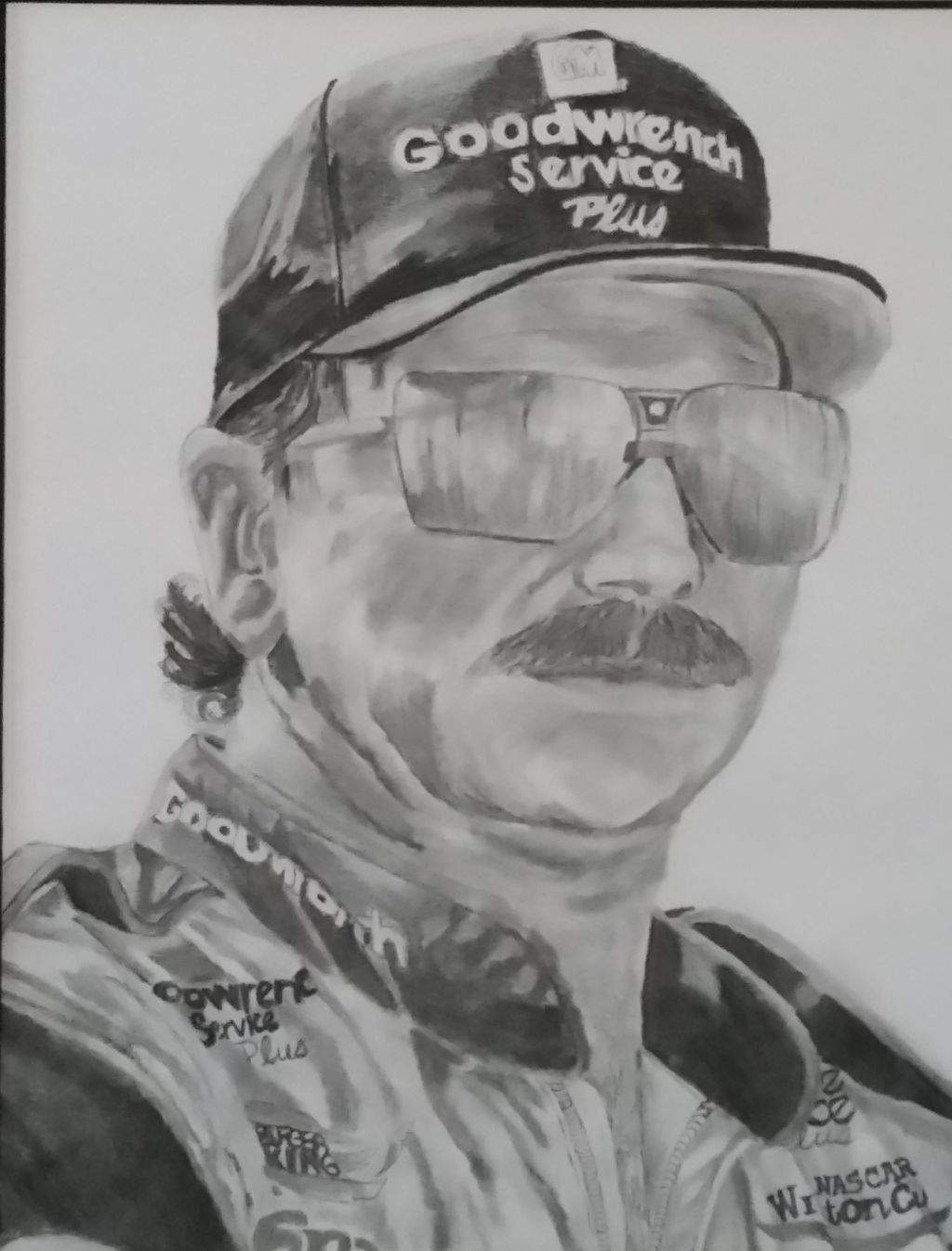 Portrait of Dale Earnhardt