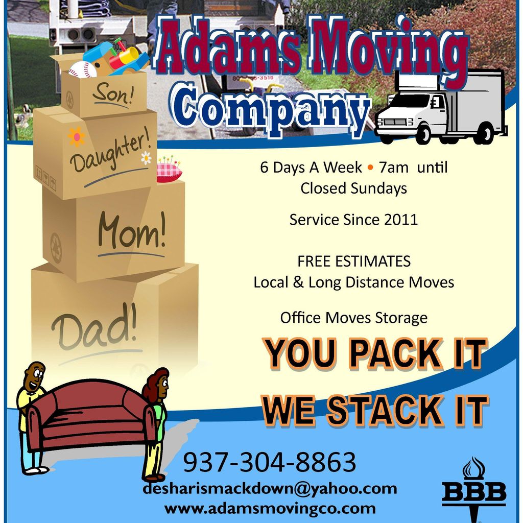 Adams Moving Co.