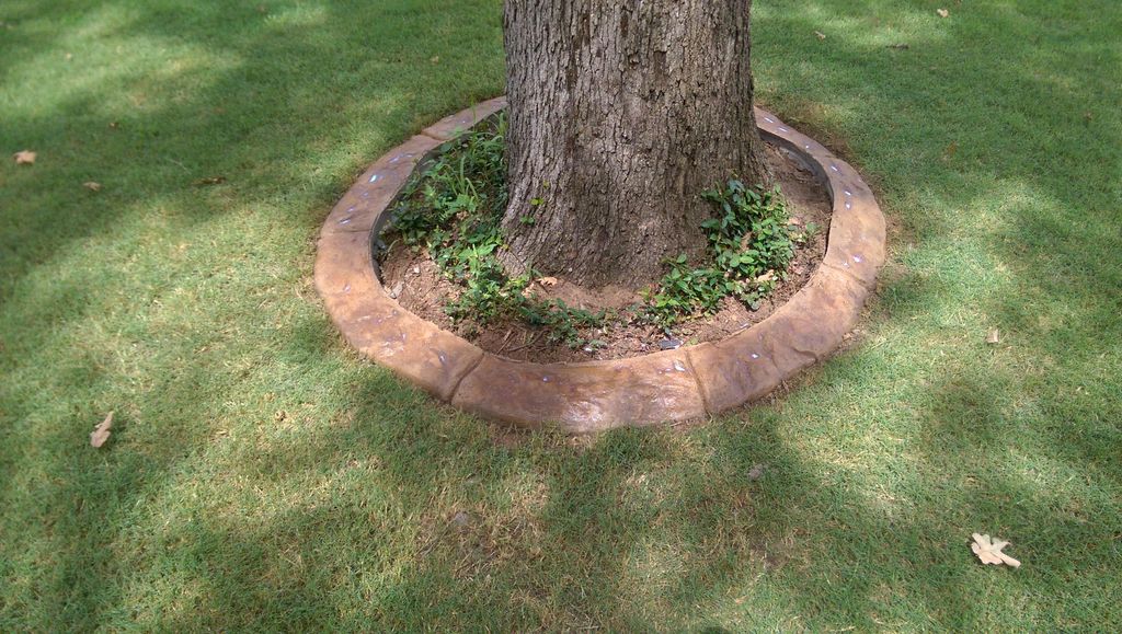 One of our many types of curbing