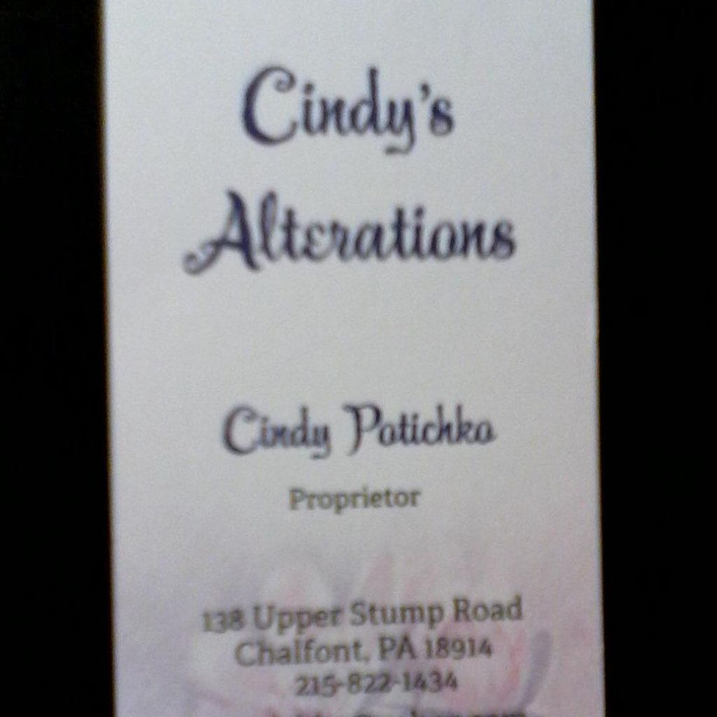 Cindy's Alterations