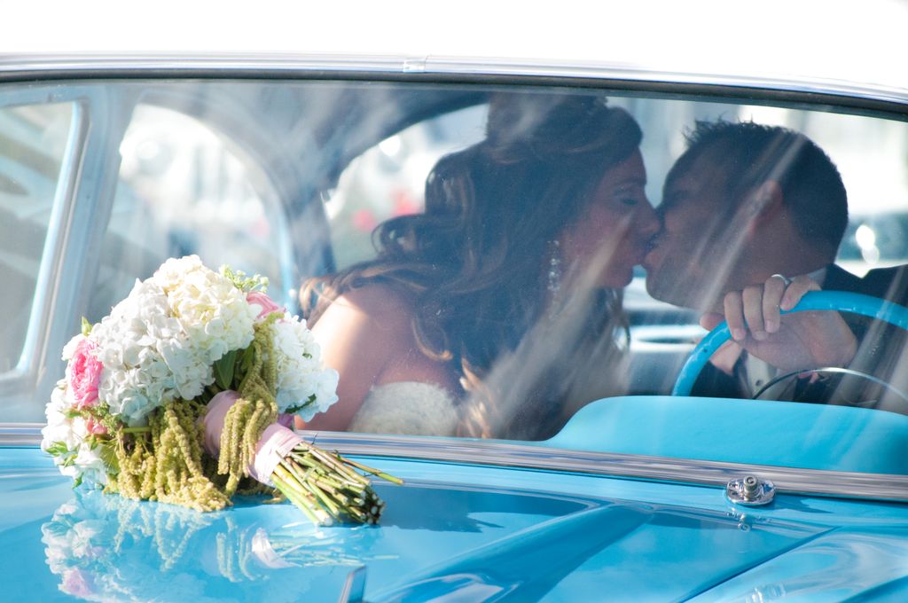 A modern wedding at the Bel Air in Kokomo, IN.