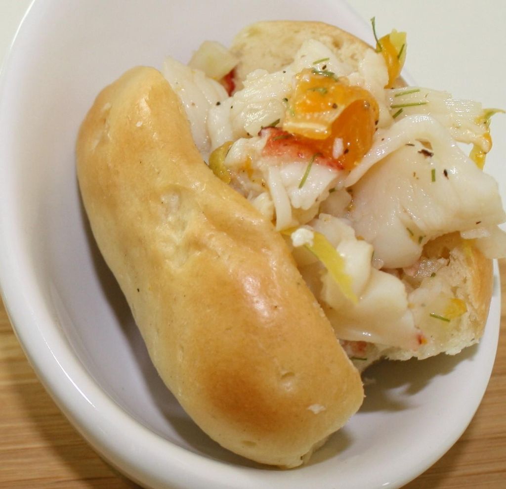 Mini Citrus Lobster Rolls