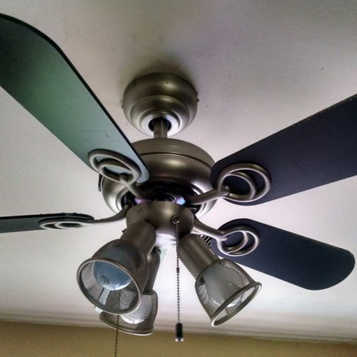 ceiling fan install