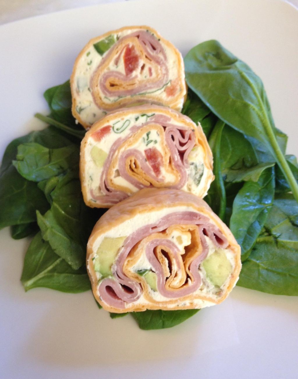 Ham, mortadella, sun dried tomatoes and avocado sp