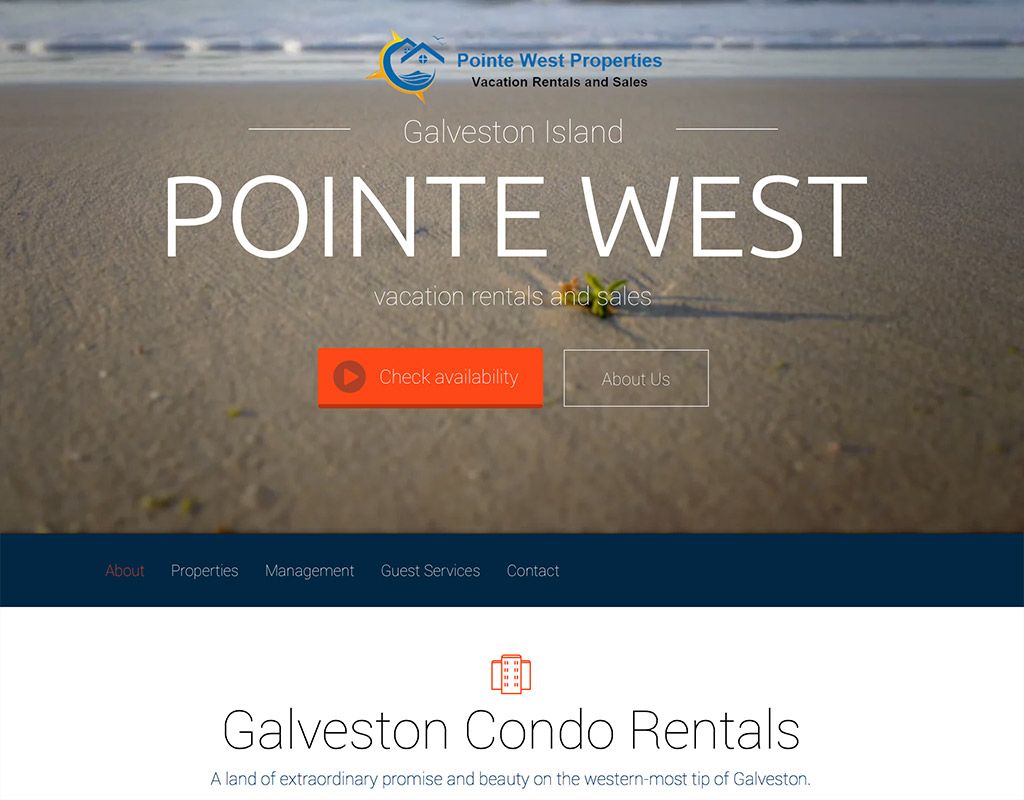 Landing page