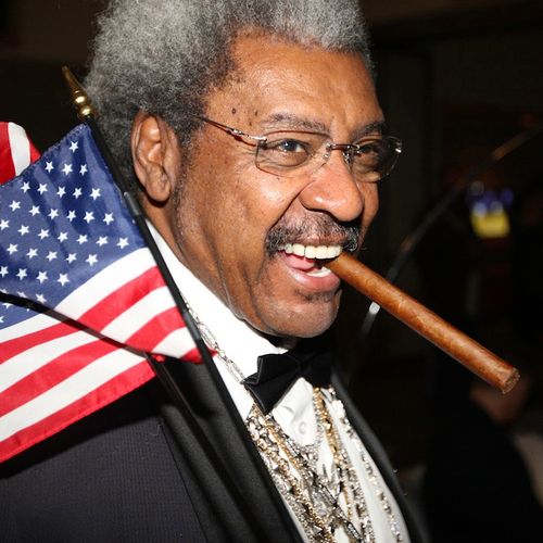 Portrait of Boxing Promoter Don King