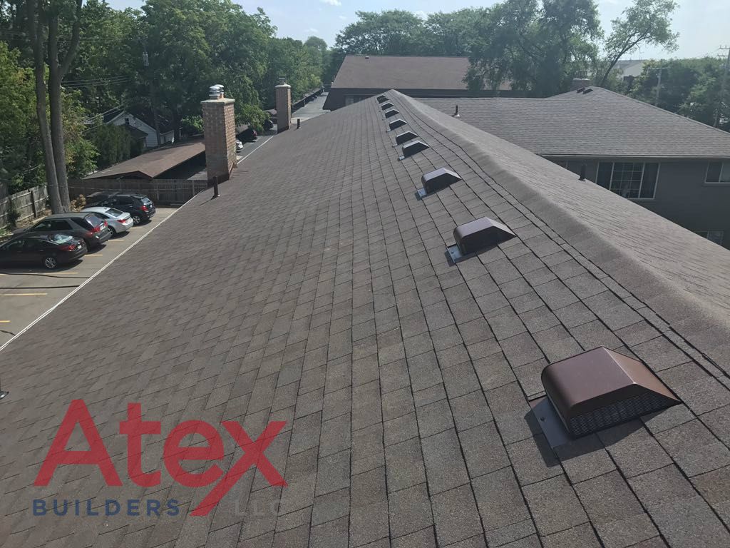 Apartment complex roof replacement, Birmingham, MI