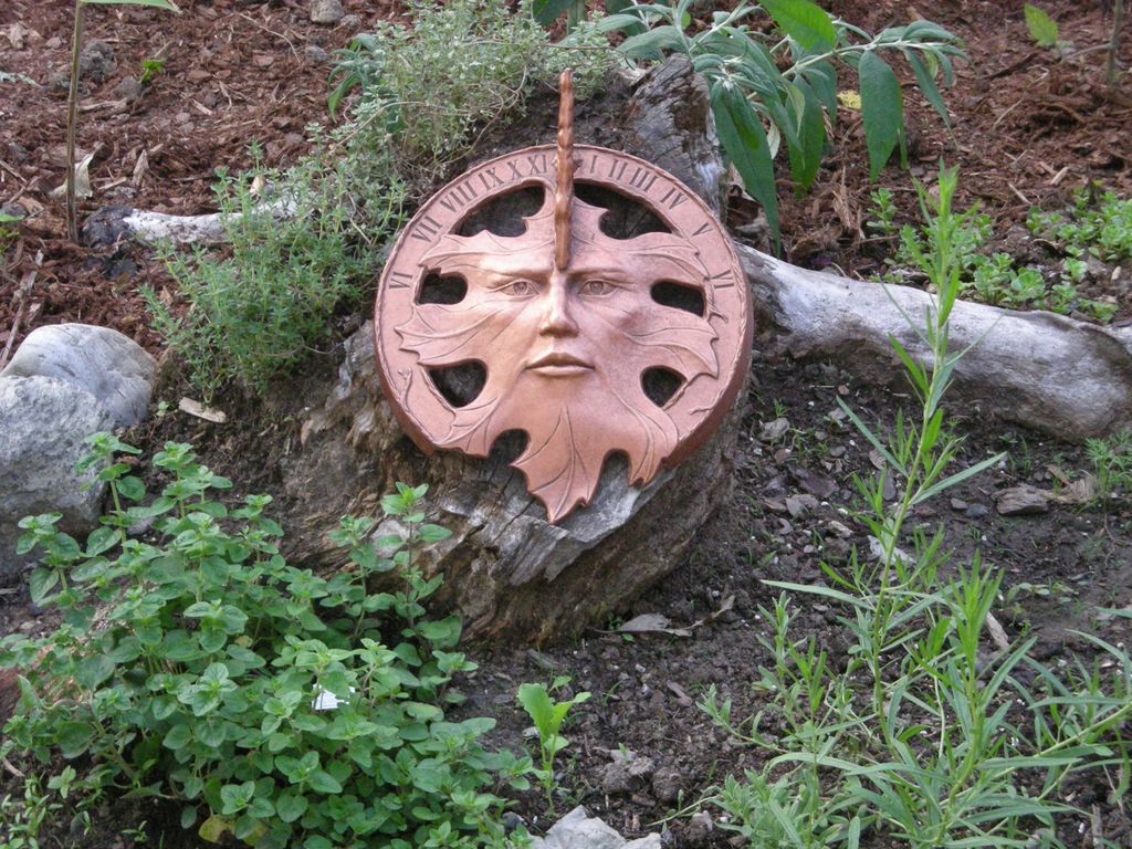 Herb garden in progress