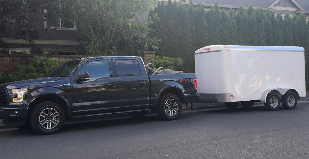 2016 truck with 12' Trailer
