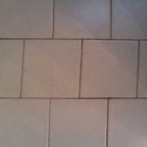 Dirty Grout before picture