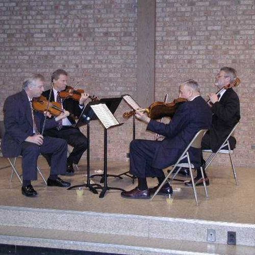 I'm with string quartet, 2nd from left.