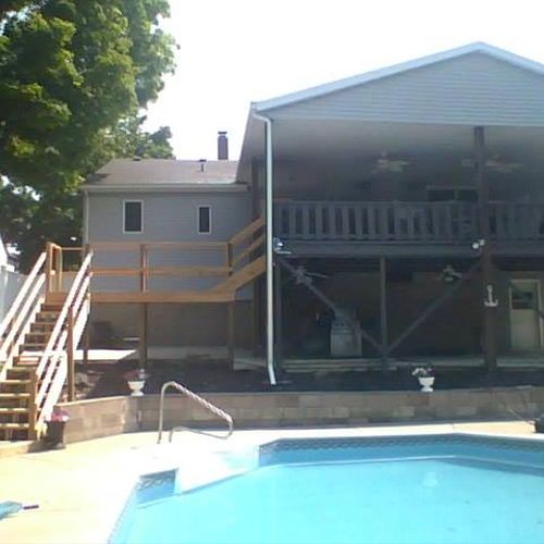 3. Full view as deck sits now.