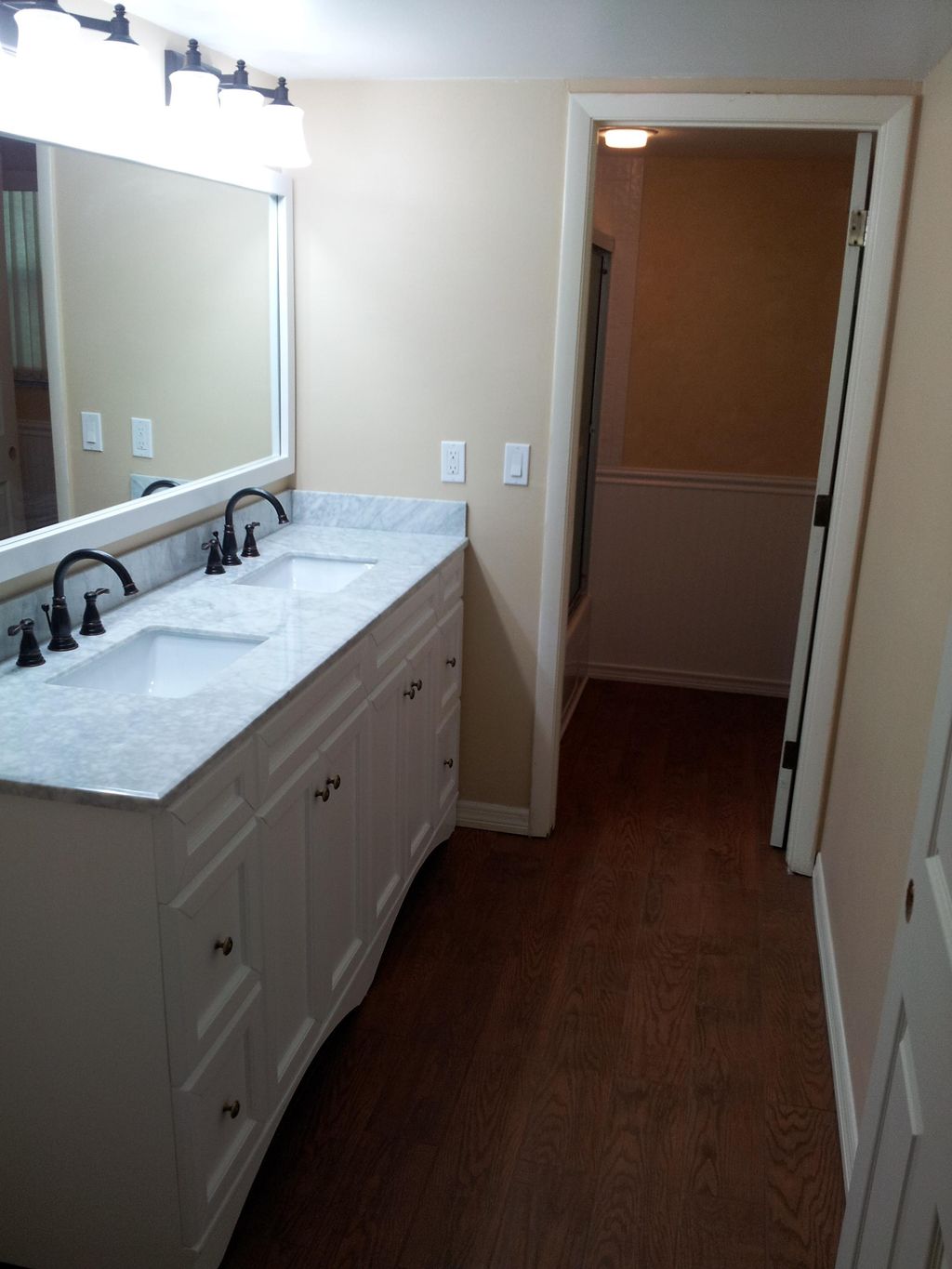 Complete bathroom remodel