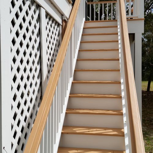 Give the deck a new look with Sherwin Williams Dec