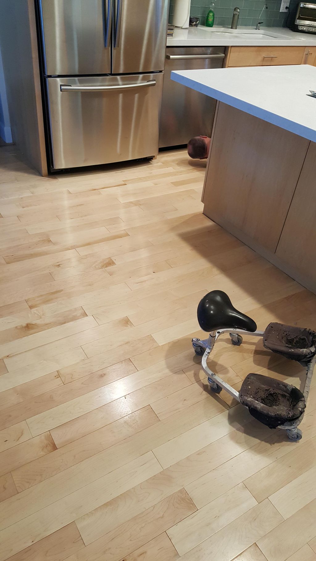 60 piece weave after picture