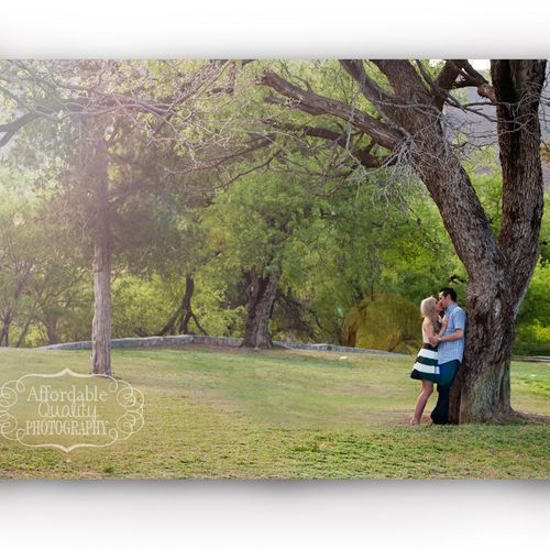 Engagement Photography Session in Memorial Park in
