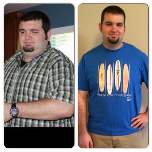 Before & Afters - Not done with his weight loss jo