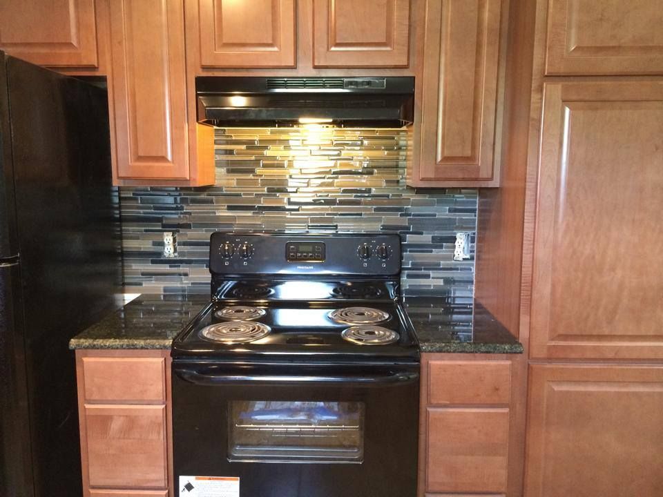 Custom backsplash