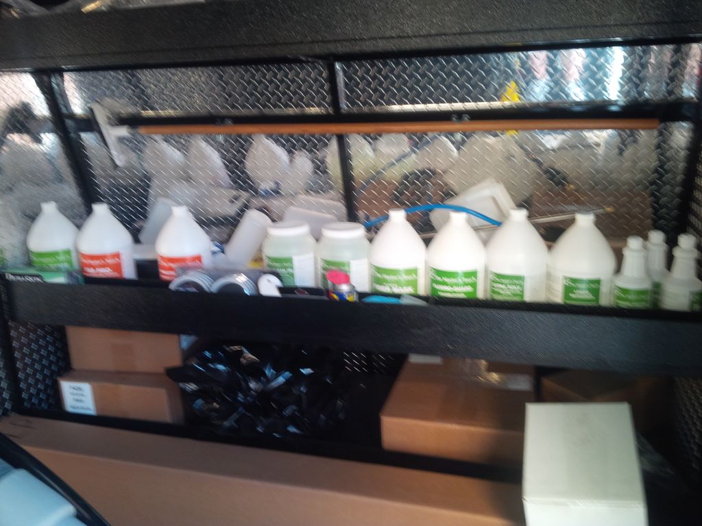 Fully Stocked for any cleaning need.