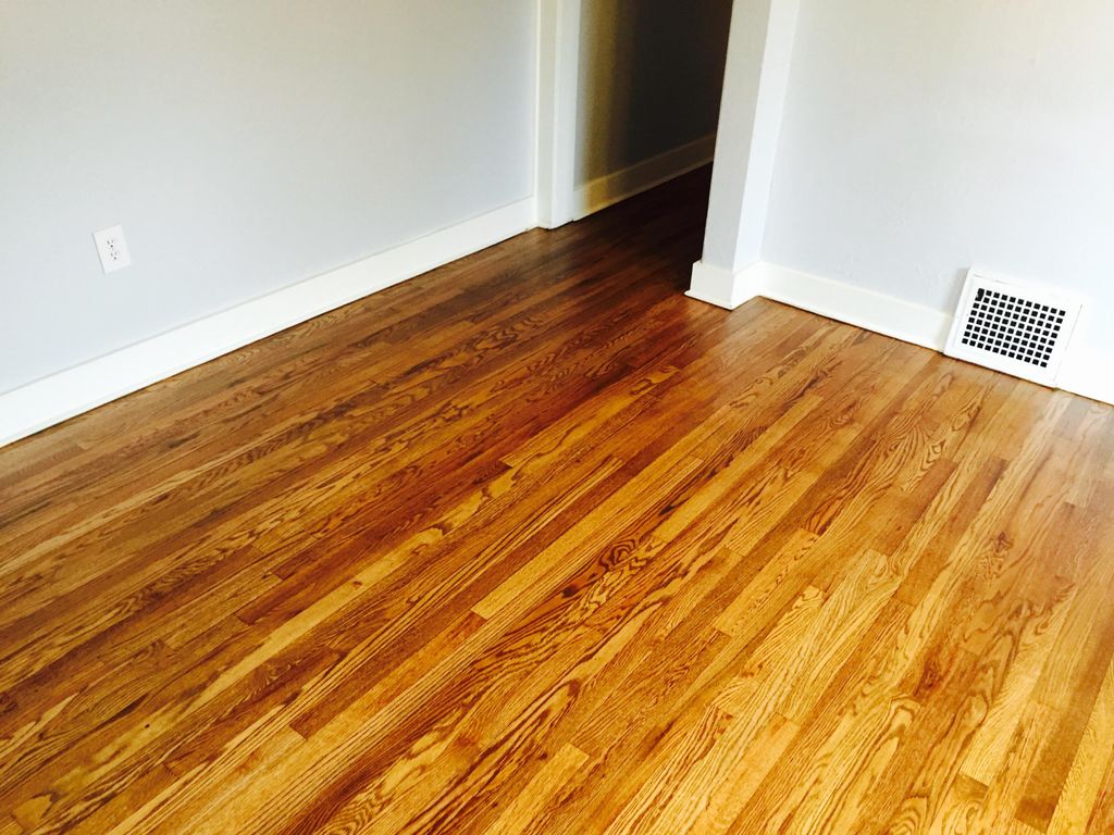 Living Room refinished on North Denver Bungalow